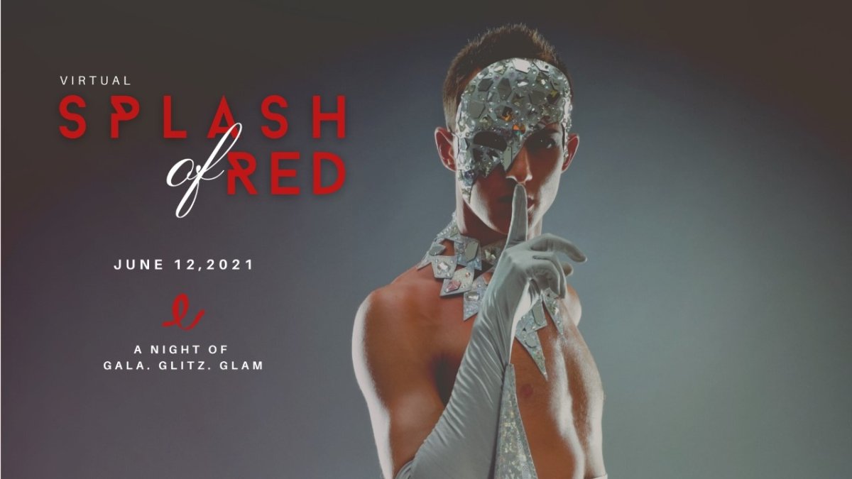 Virtual Splash of Red, supported by Global News & 770 CHQR - image