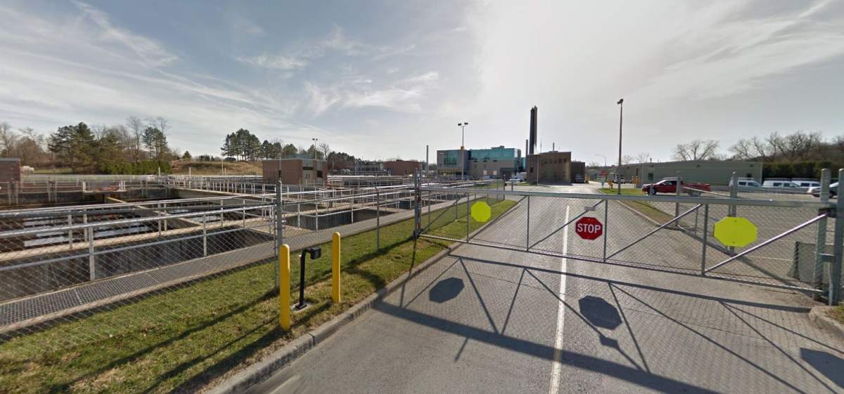 Greenway Wastewater Treatment Plant in London, Ont.