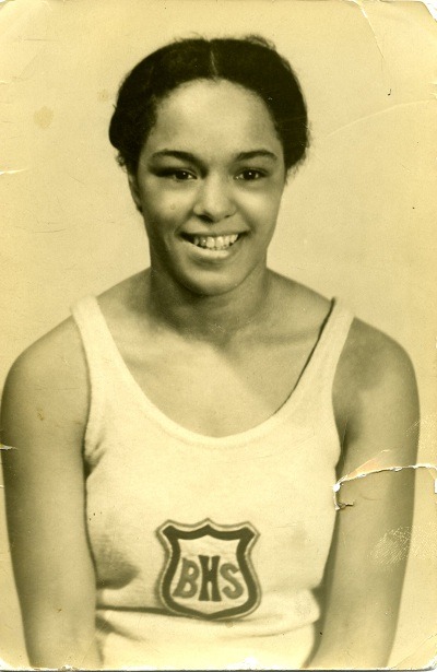 Barbara Howard’s Britannia High School track team photo