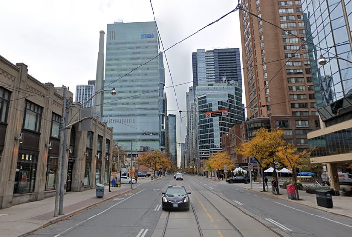 The City of Toronto announced on Tuesday part of Bay Street was closing for around a month's time.
