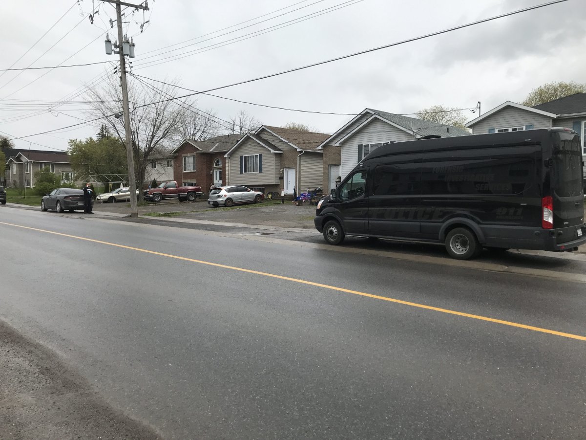 A man was arrested after a police standoff for his alleged involved in a stabbing on Cannifton Road, Belleville police say. 