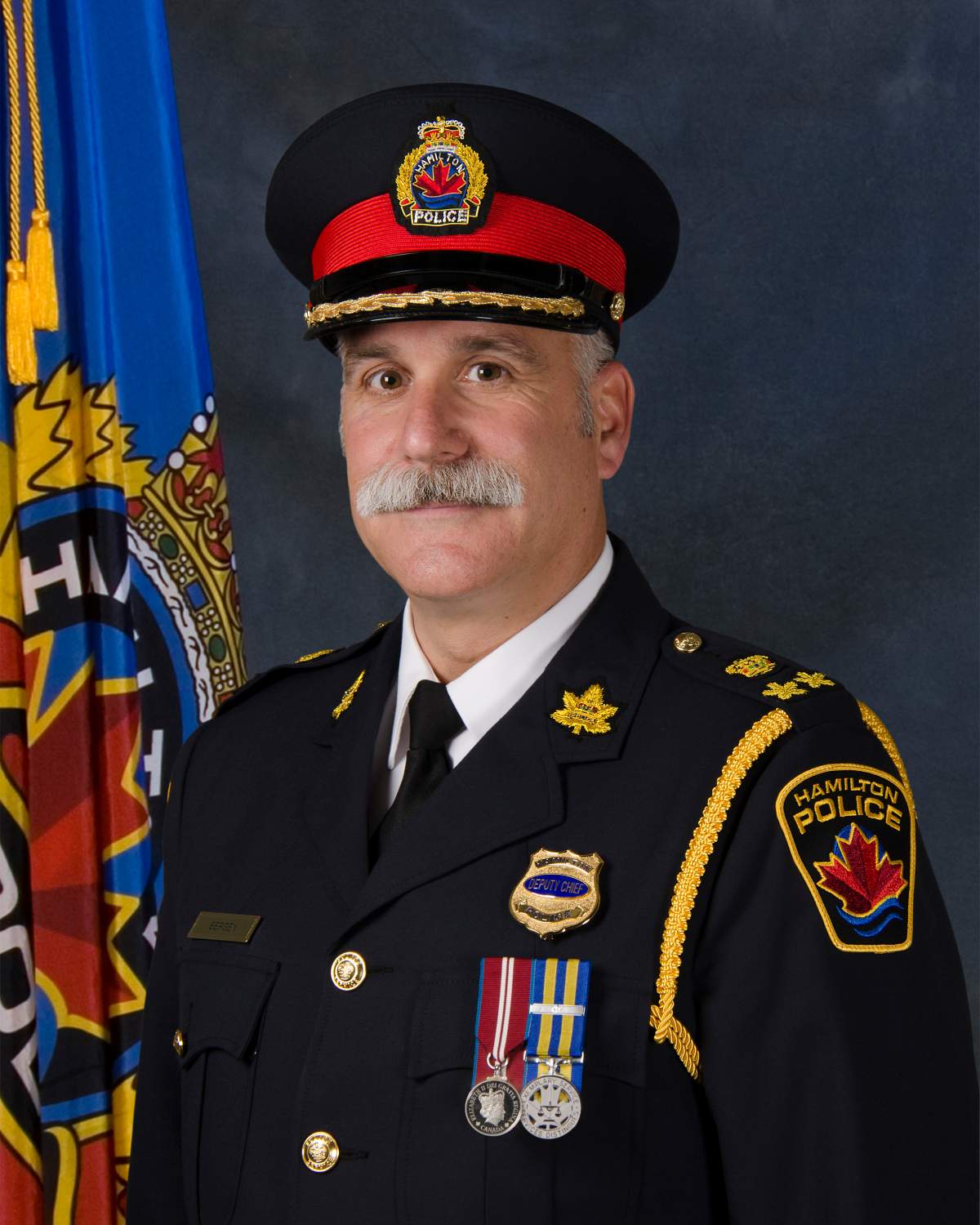 Frank Bergen, deputy chief since 2018, has been named Hamilton's 36th police chief.