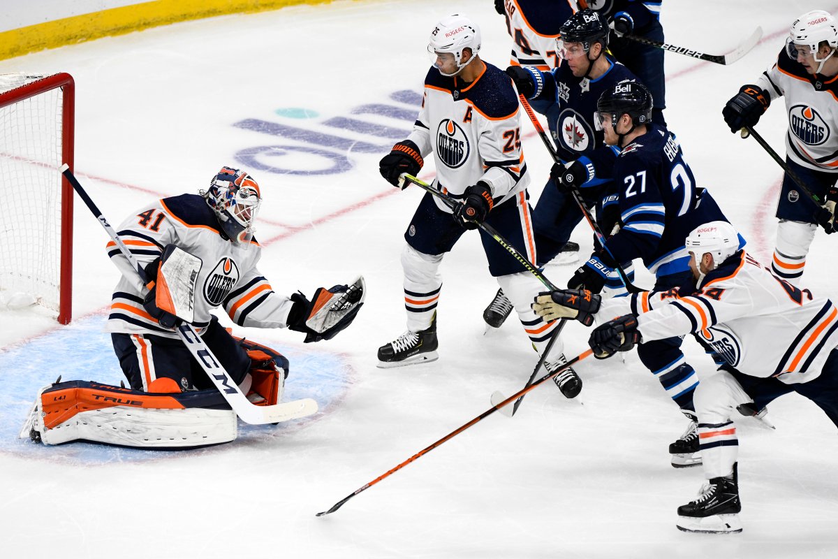 Edmonton Oilers blanked 5-0 by Winnipeg Jets - Edmonton