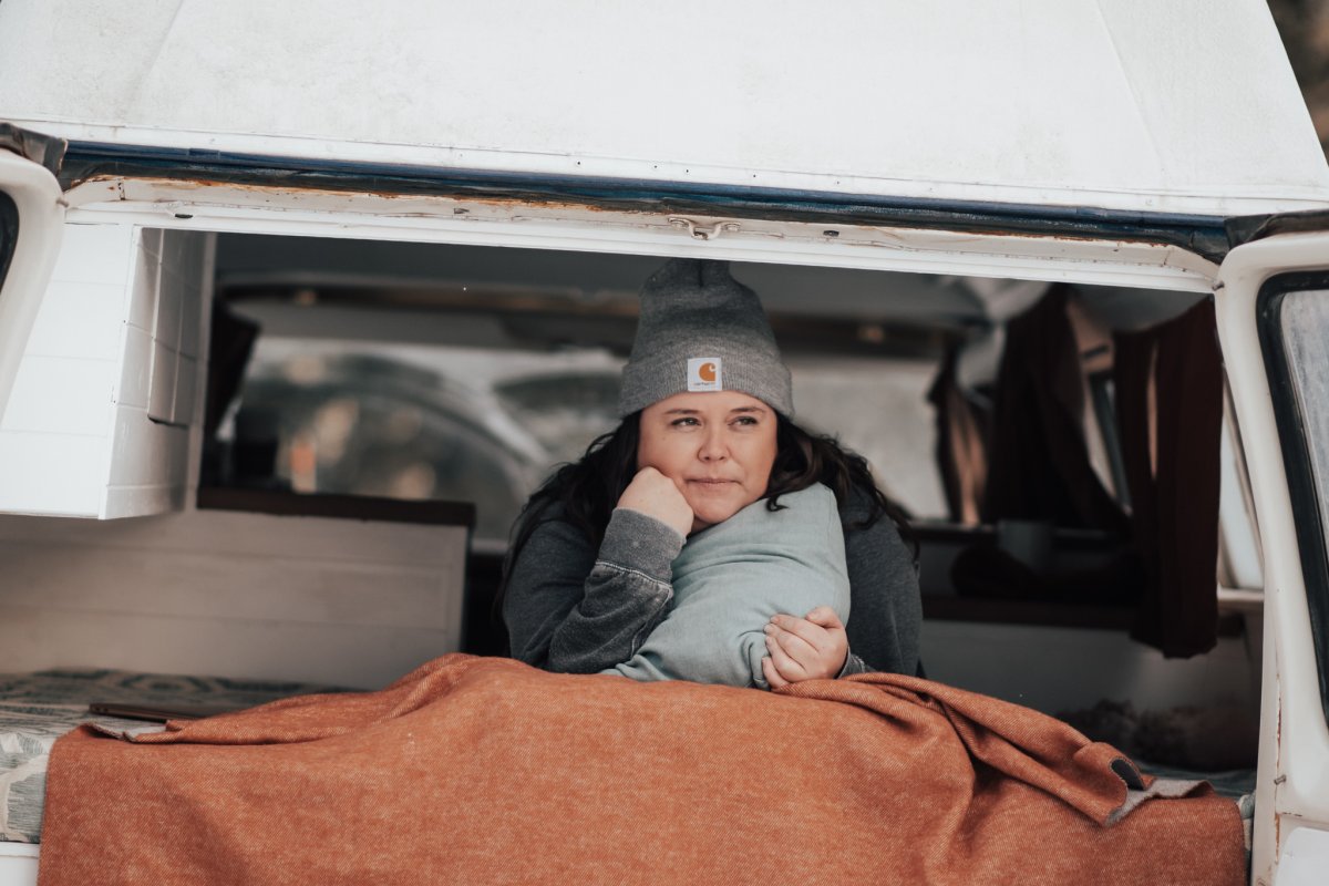 Emily Inson decided to realize her dream of travelling North America in a camper van.