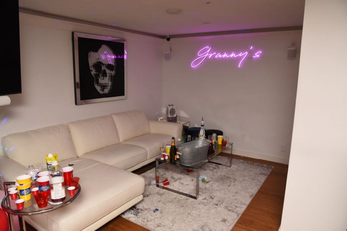 A look inside the makeshift penthouse nightclub ‘Granny’s Exotic Bar’
