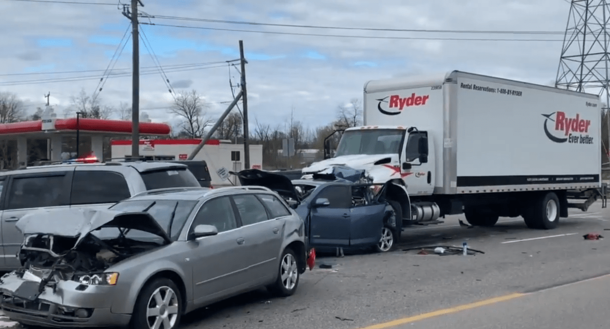 One person is dead and several others were injured in a crash at the Carlisle Road intersection on Highway 6 in Flamborough.