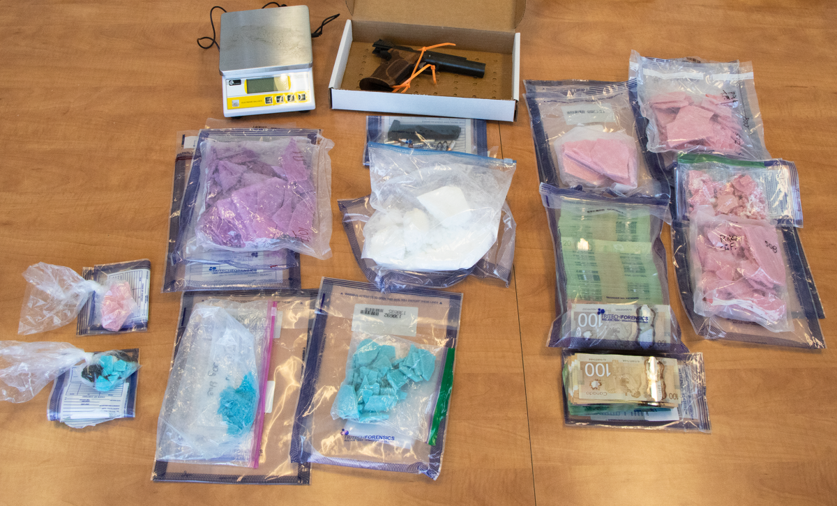 The Regina Police Service says the seizure of 2,800 grams of fentanyl is the largest in the city's history.