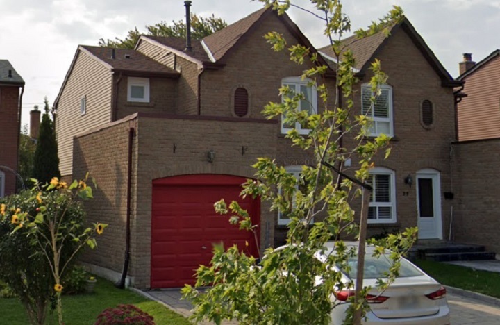 Emergency crews were called to a property on James Park Square at around 7:45 p.m. on Saturday.