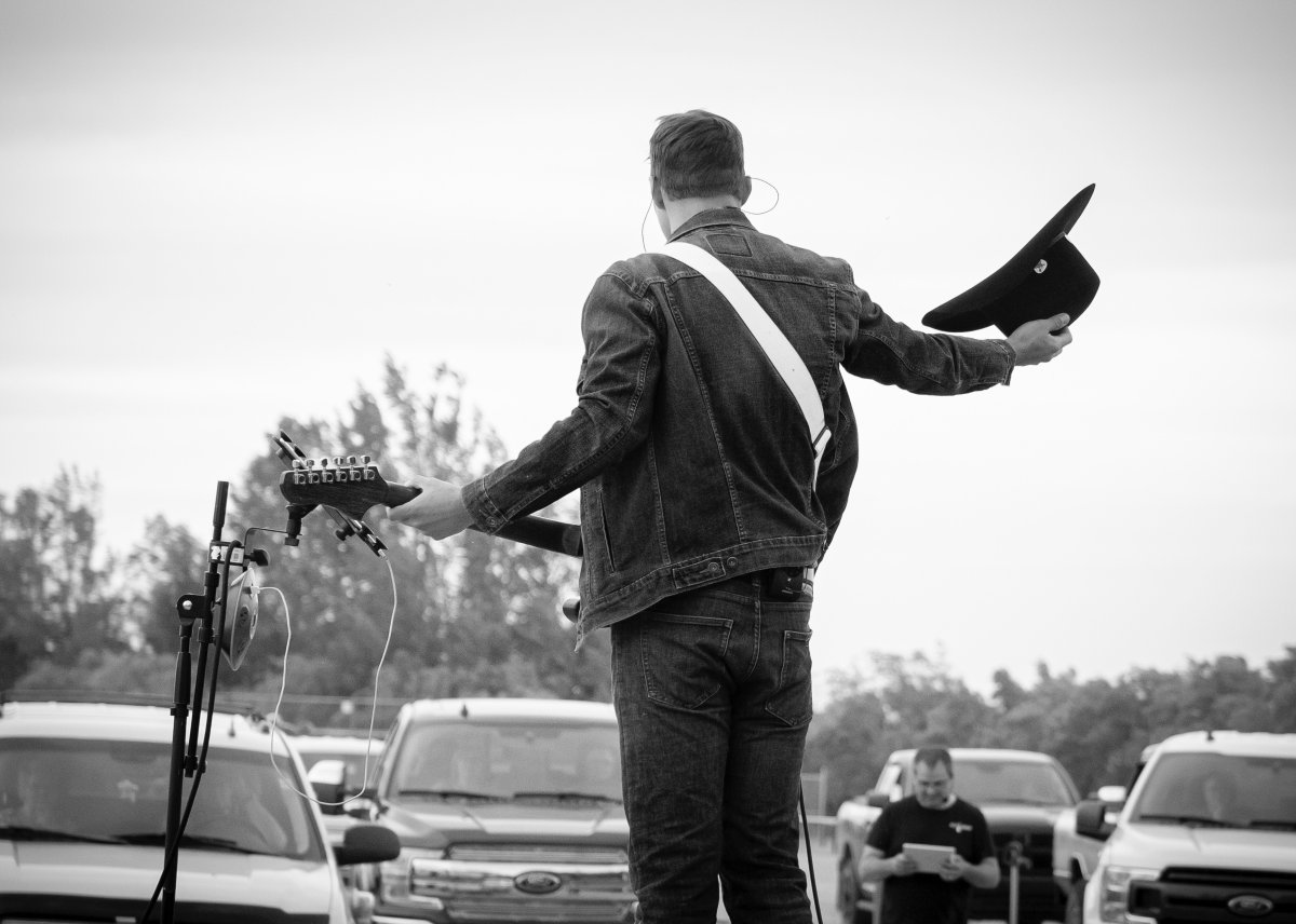 Justin LaBrash on his 2020’s #driveinsask tour. LaBrash and True North are hitting eight Saskatchewan communities in 2021 on the ‘The Hell or High Water Charity Tour.’.