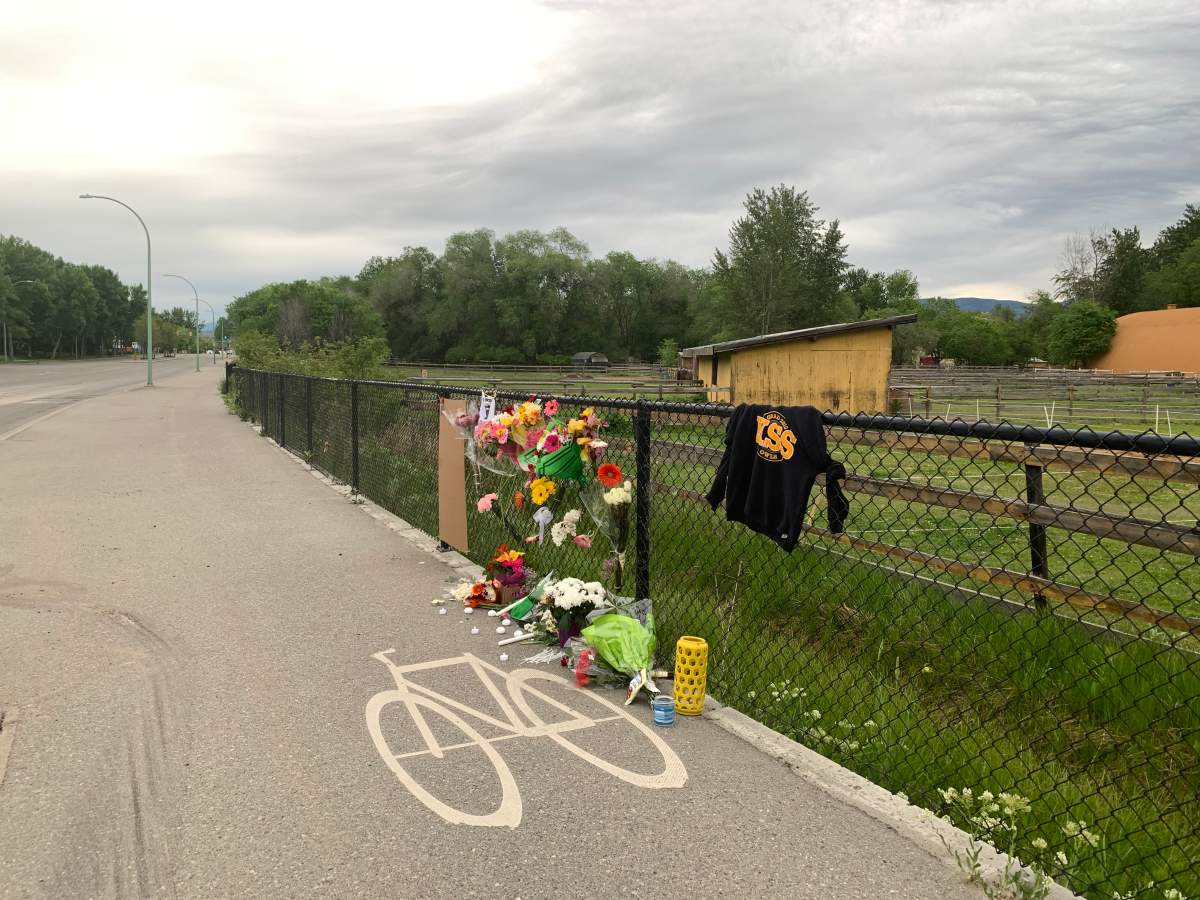 A makeshift memorial has been created at the site of a fatal crash in Kelowna early Wednesday that killed three local Grade 12 students. The mayor of Kelowna issued a brief statement on the crash, saying “as a parent, getting that call in the middle of the night is your worst nightmare. And now these three families are living that nightmare.”