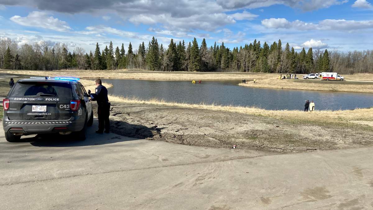 1 person in critical condition after water rescue in southwest Edmonton - image