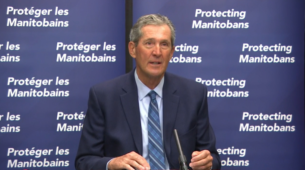 Manitoba Premier Brian Pallister.