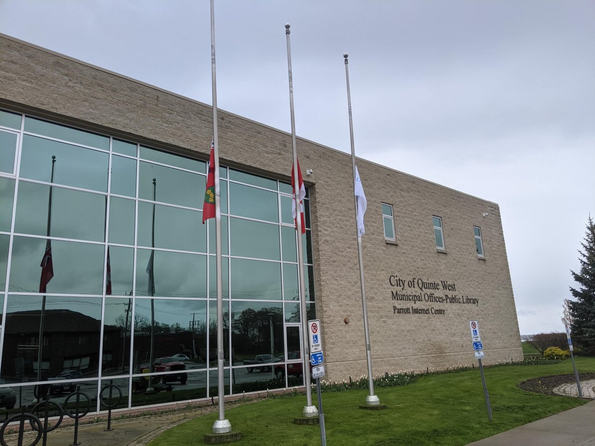 Quinte West city hall is seen in this file photo. Council passed the city's 2024 budget this week.