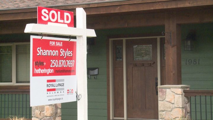 Single-family home prices in the Central Okanagan have risen by $100K in two months.