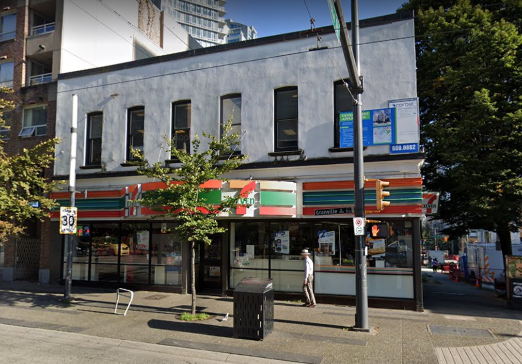 1888-89 Keith Block on Granville and Drake St.