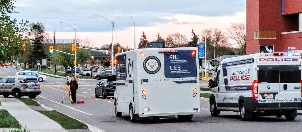 The Special Investigations Unit has been called in following an incident involving police in St. Thomas Tuesday afternoon.