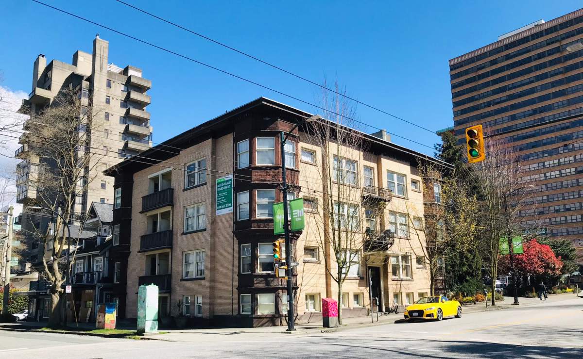 The 1911 Rougemont Apartments in the West End.