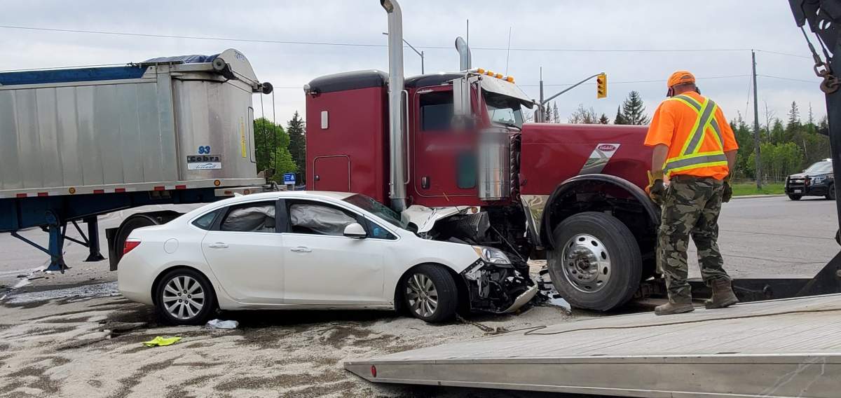 Wellington County OPP say an 84-year-old man has died. 