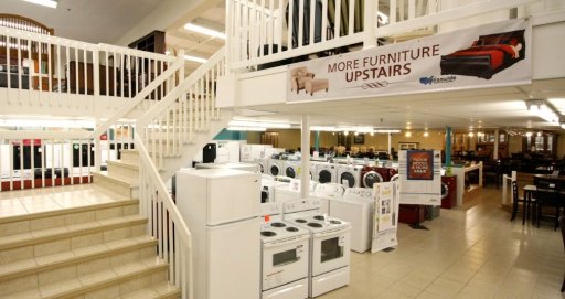 65 per cent of Berry’s Furniture sales are from appliances, said Michaud.