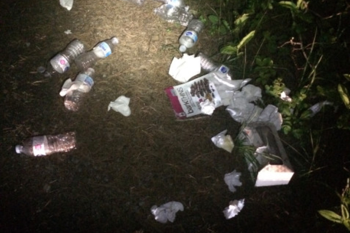 Alberta Parks says there’s been an increase in the improper disposal of garbage in parks lately.