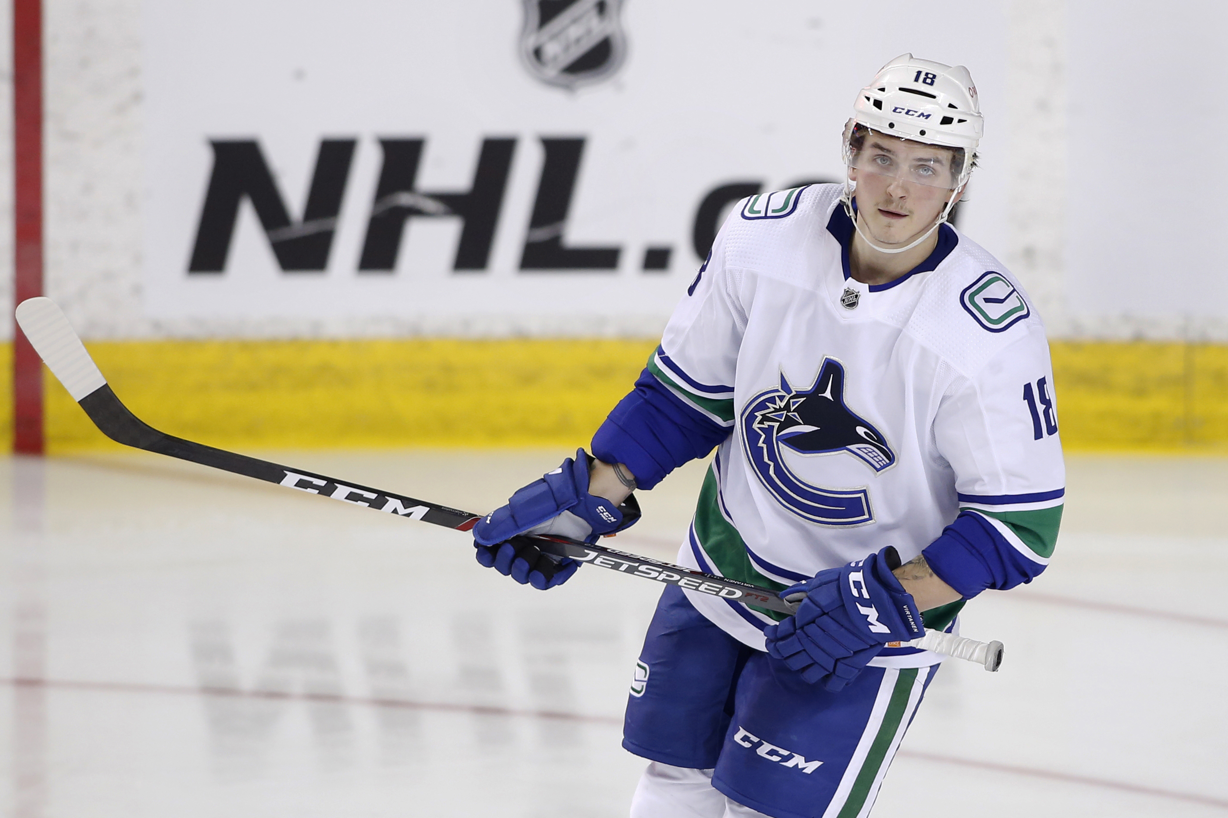 Jake Virtanen Vancouver Canucks NHL Fanatics Breakaway Home Jersey