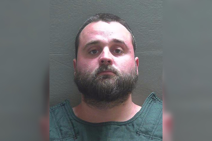 Jared Paul Stanga, 30, is shown in this mugshot photo from May 18, 2021.