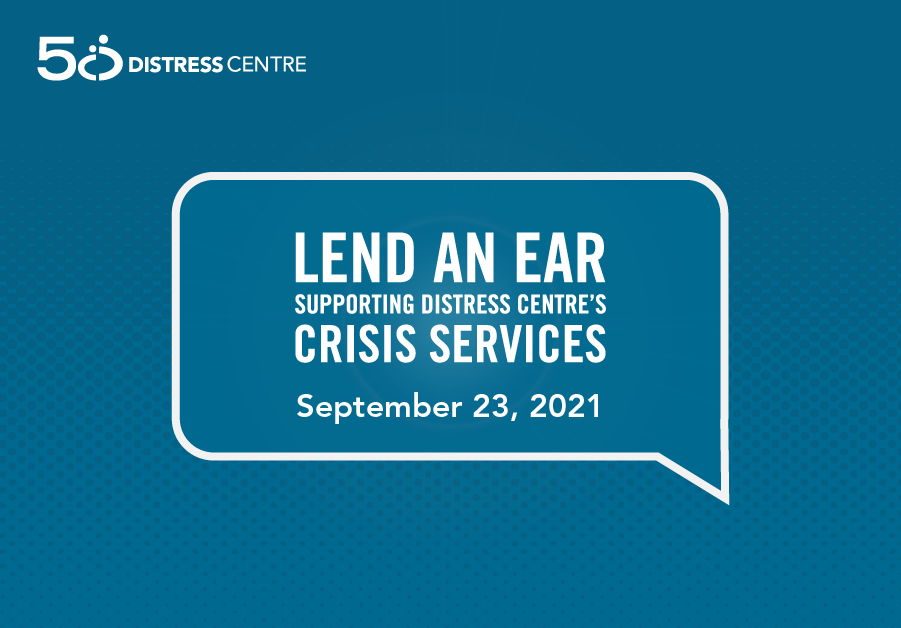 Distress Centre: Lend An Ear Event, supported by Global Calgary & 770 CHQR - image