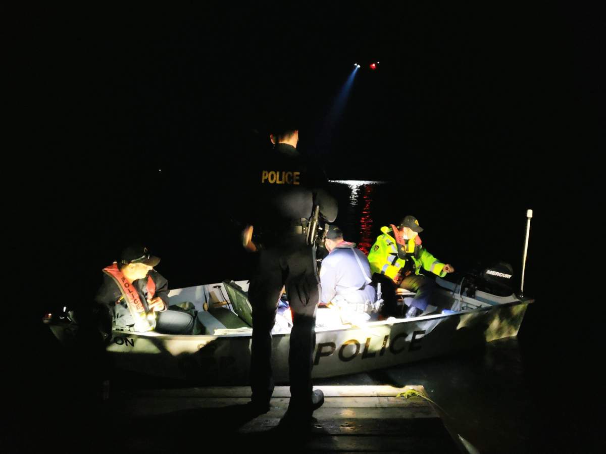 OPP are searching for a missing boater on Bell Rapids Lake north of Bancroft.