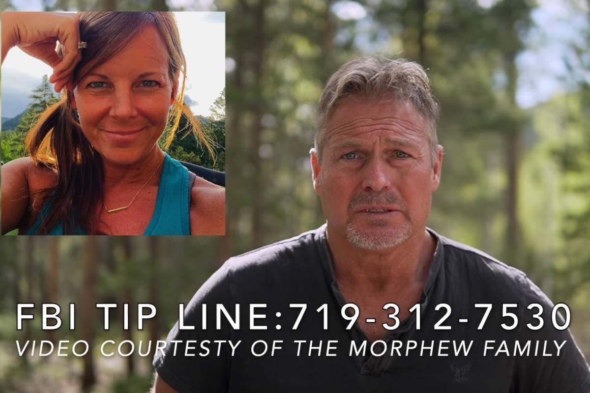 Barry Lee Morphew is shown pleading for his wife’s safe return in this video from May 2020. He has since been charged with her murder.