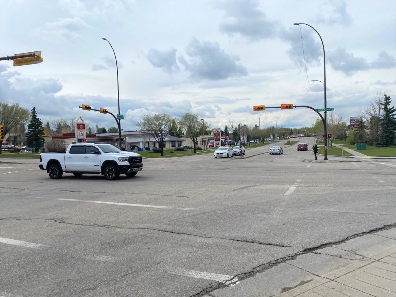 Calgary police are hoping to speak with anyone who witnessed a crash on Monday, May 24 at the intersection of Canyon Meadows Drive and Deer Ridge Drive S.E.