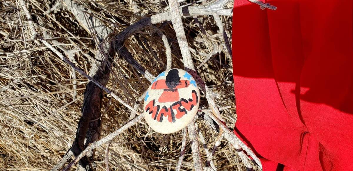 Families marking MMIWG2S National Day of Awareness.