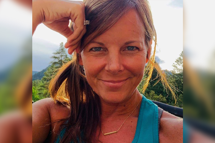 Suzanne Morphew, 49, is shown in this image posted to a Facebook group dedicated to finding her.