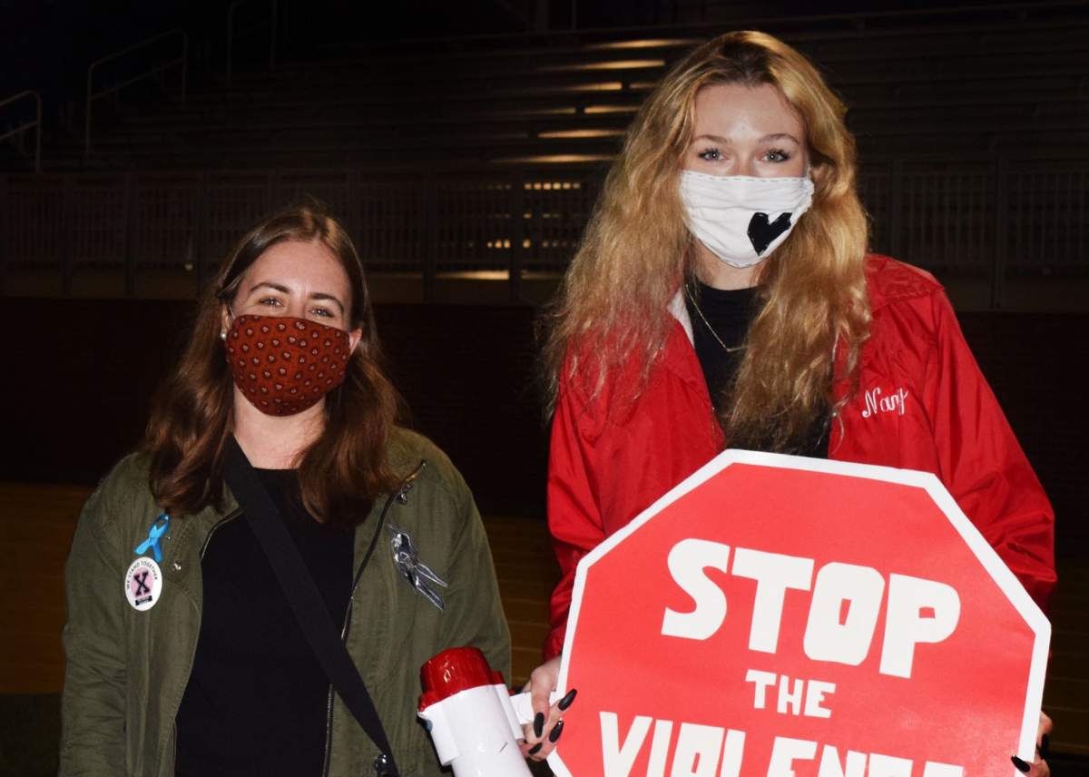 Strickland and Kuzmyk spent much of their university careers advocating against sexual violence.