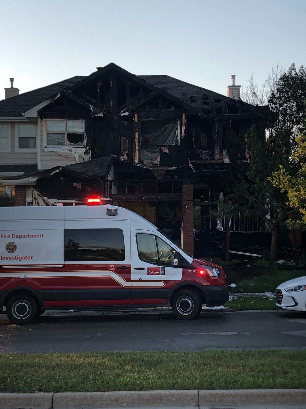Calgary firefighters arrived at around 2 a.m. on Sunday, June 20, 2021, to find heavy smoke and fire coming from the two-storey residential duplex, located in the 200 block of Cranston Drive S.E.