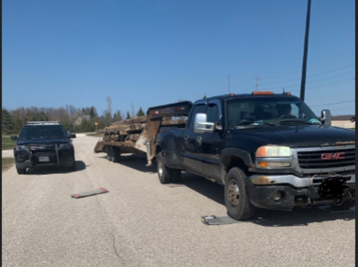 According to officers, four trucks were stopped for inspections, which focused on vehicle maintenance, load security and required documentation.