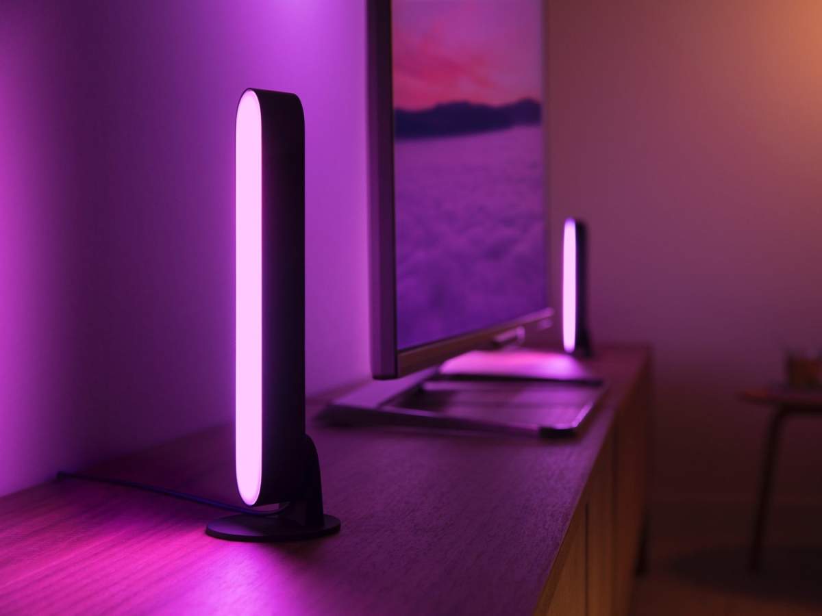 Philips Hue Play light bars.