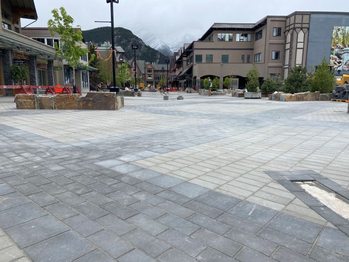 A photo of Bear Street in Banff.