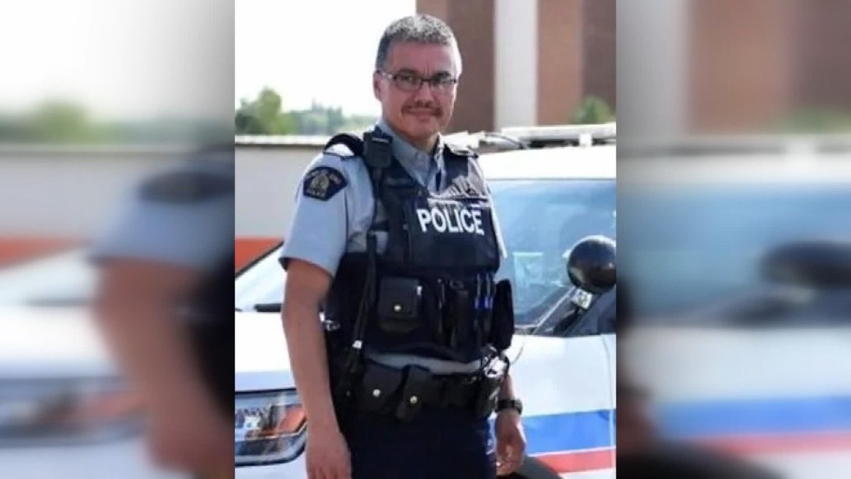 Former Prince Albert, Sask., RCMP officer Bernie Herman, 53, is charged with first-degree murder in the death of Braden Herman.