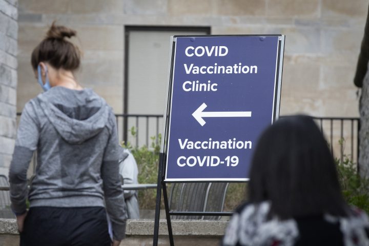 Alberta Health Services (AHS) is offering no appointment, first dose COVID-19 immunization clinics over a three day period at the Telus Convention Centre on June 8, 9 and 10, 2021. 