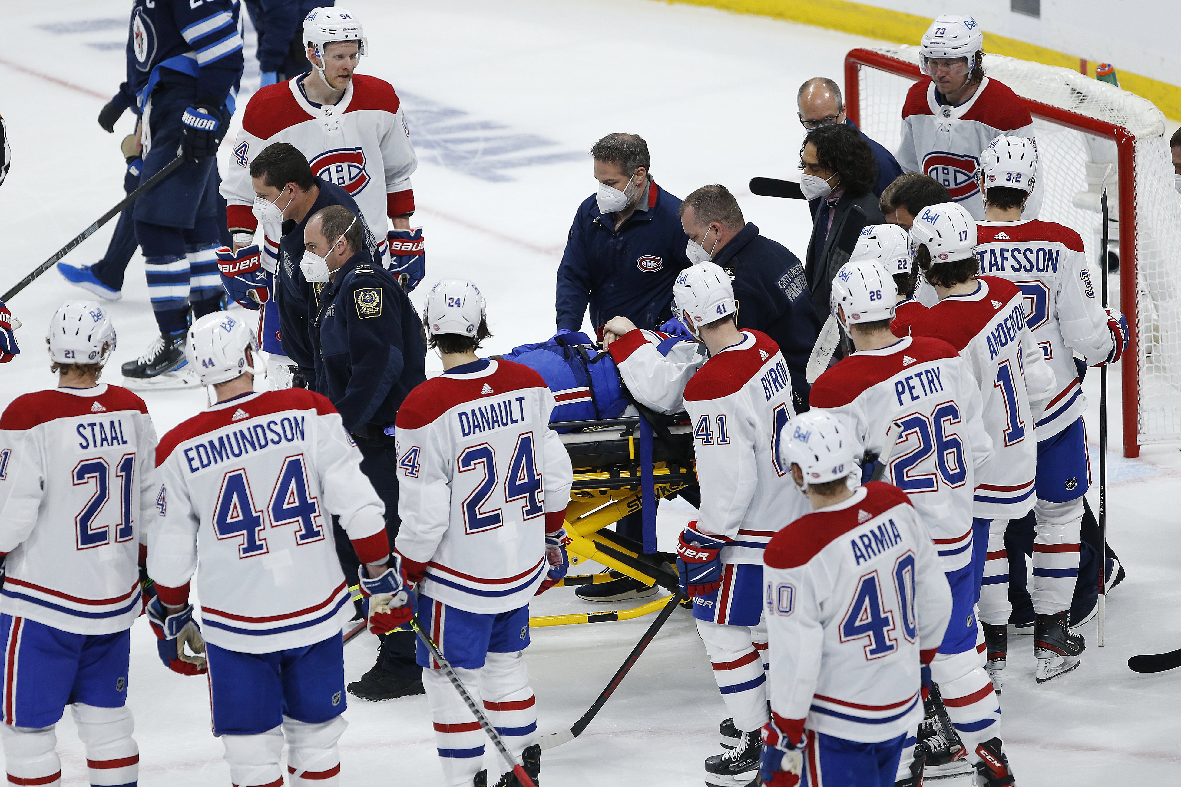 Jets' Mark Scheifele ejected for hit on Canadiens' Jake Evans