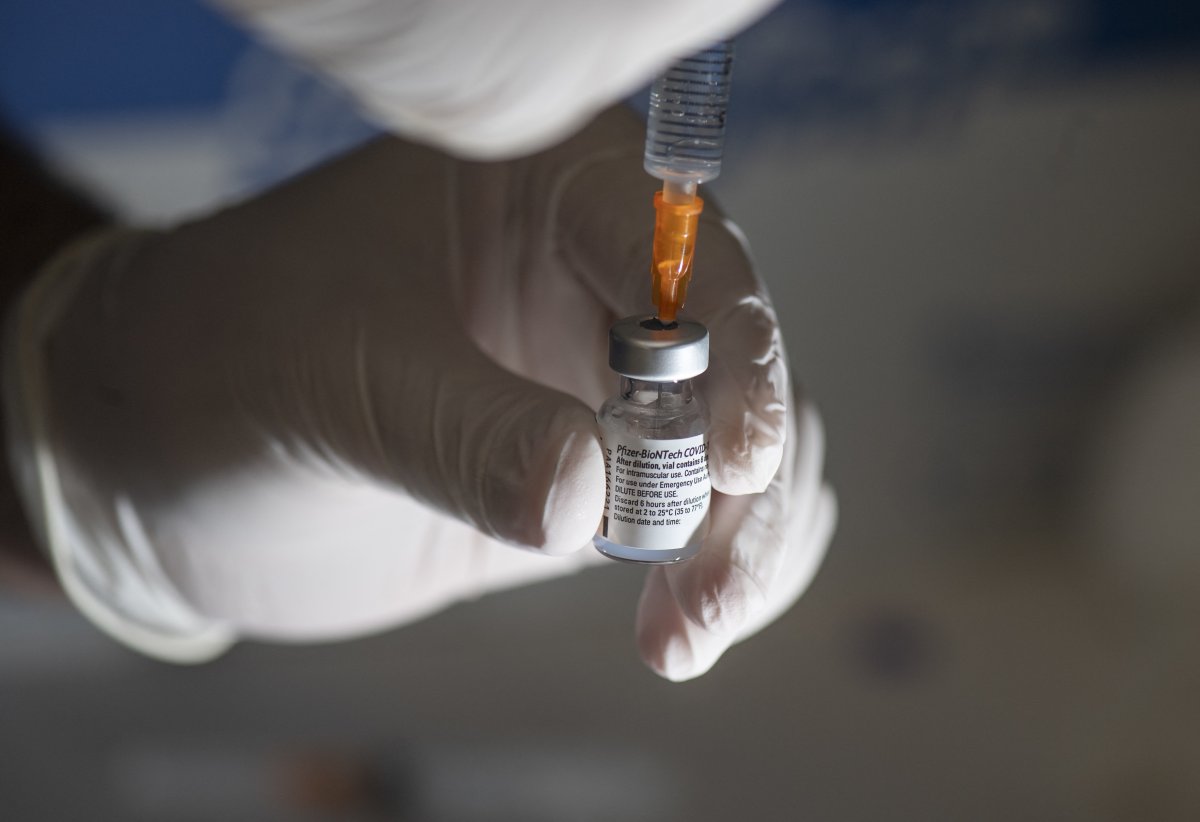 There were 14,938 doses administered in New Brunswick on Saturday, which is the highest ever on a Saturday since the vaccine campaign began.