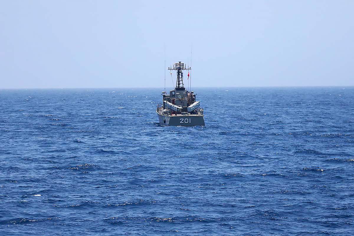 FILE -- Gulf of Oman, Iran, June 18, 2020. Photo by SalamPix/ABACAPRESS.COM.