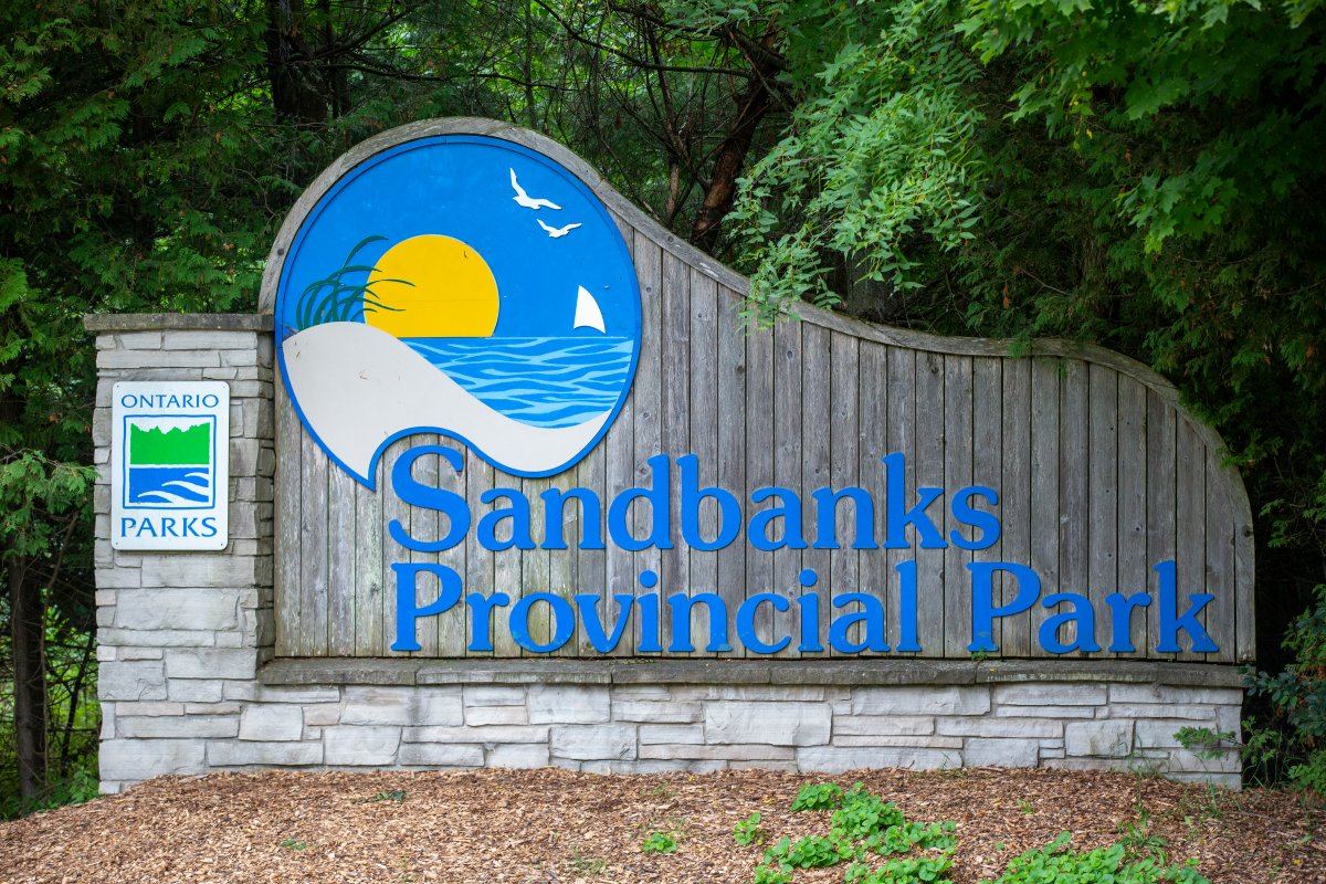 Sandbanks provincial park in Picton, Ontario on Monday, Aug 17, 2020.