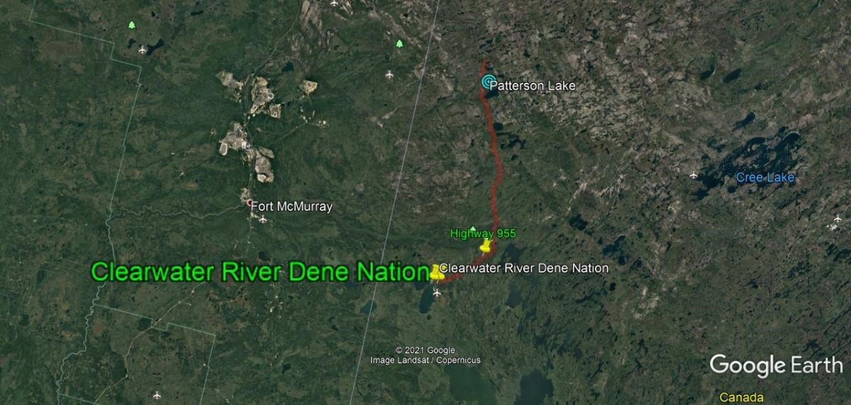 The Clearwater River Dene Nation said uranium exploration is not only being done without proper consultation, it is impacting moose, caribou and migratory bird nesting areas.