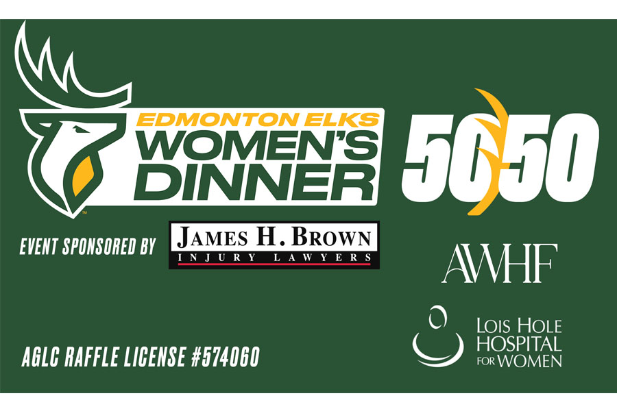 Global Edmonton and 630 CHED support: Edmonton Elks Women’s Dinner 50/50 - image