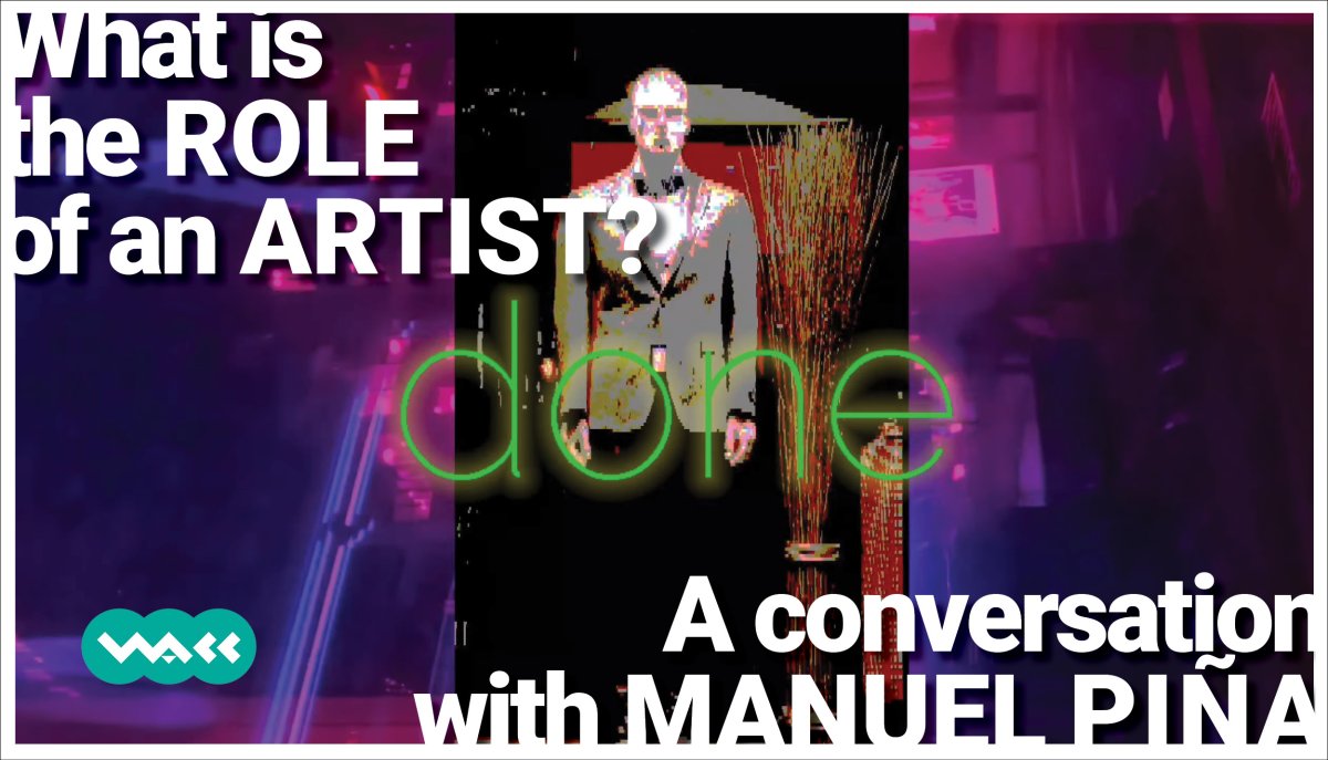What is the role of an artist? | A conversation with Manuel Piña - image