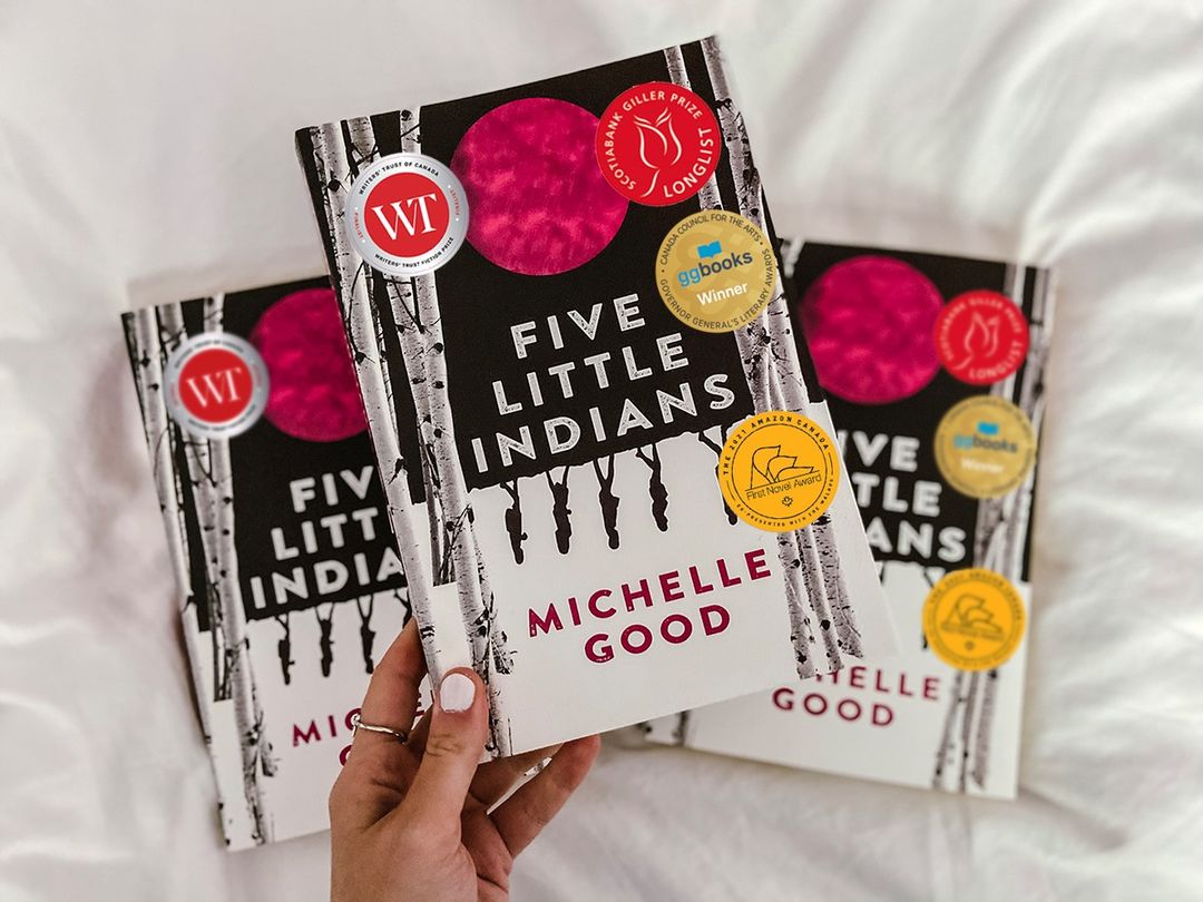 Michelle Good said she shares the awards acclaim with the residential school survivors who see themselves in "Five Little Indians.".