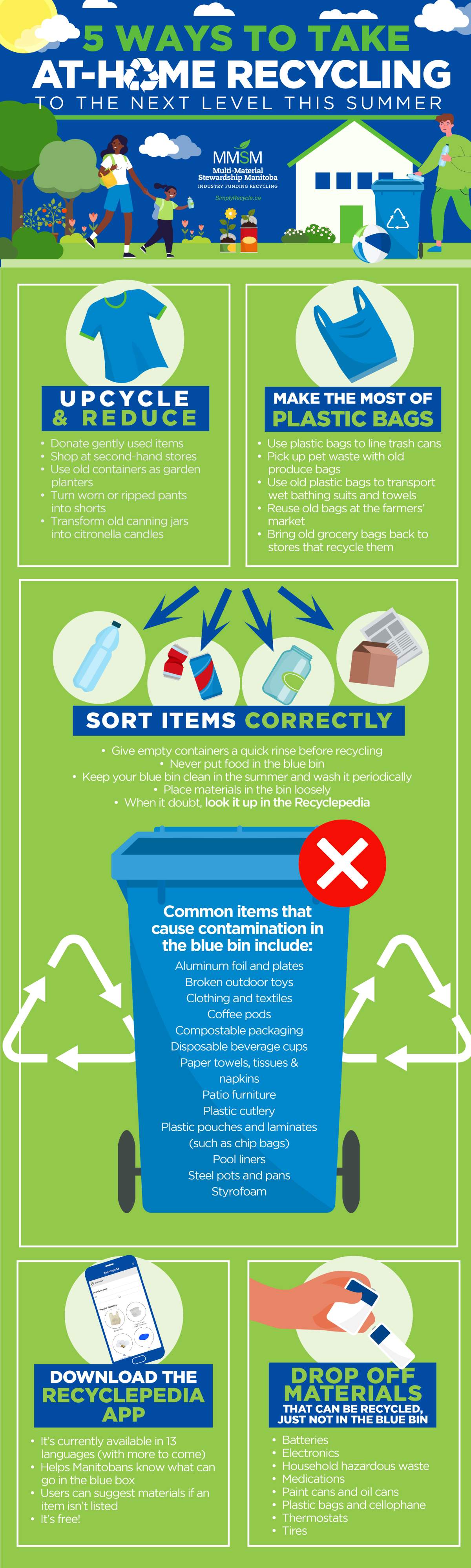 5 ways to take at-home recycling to the next level this summer - image