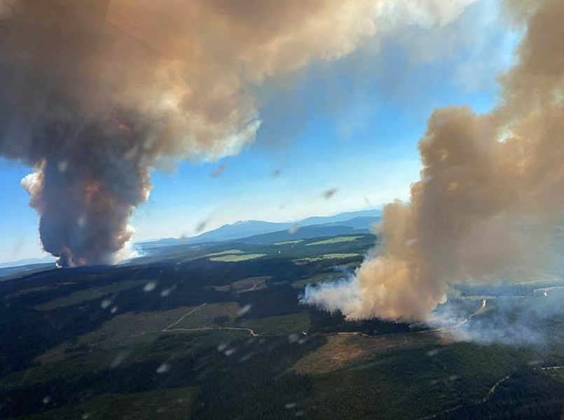 ‘Aggressive’ Wildfires Burning East Of Kelowna Explode In Size To 300 ...