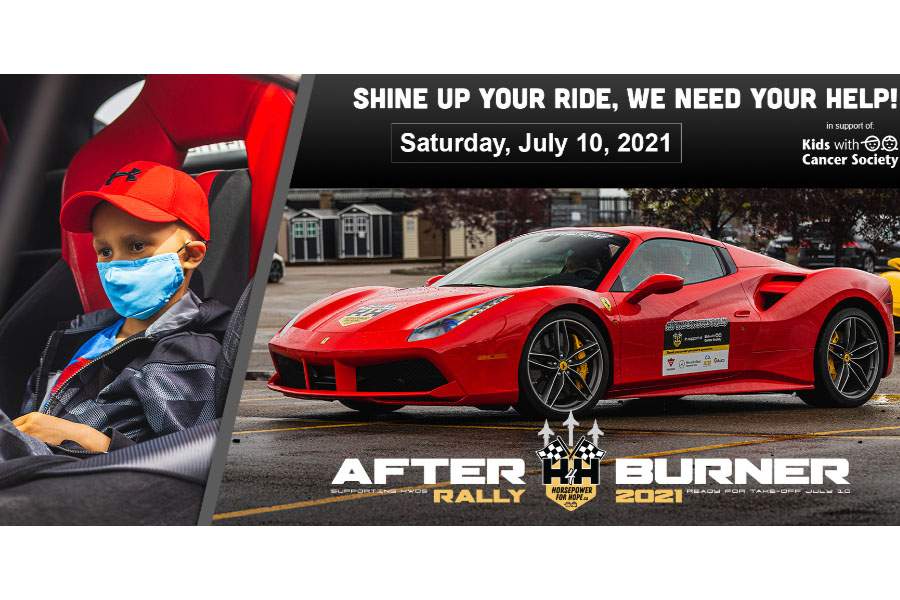 Global Edmonton supports: Horsepower for Hope After Burner Rally - image